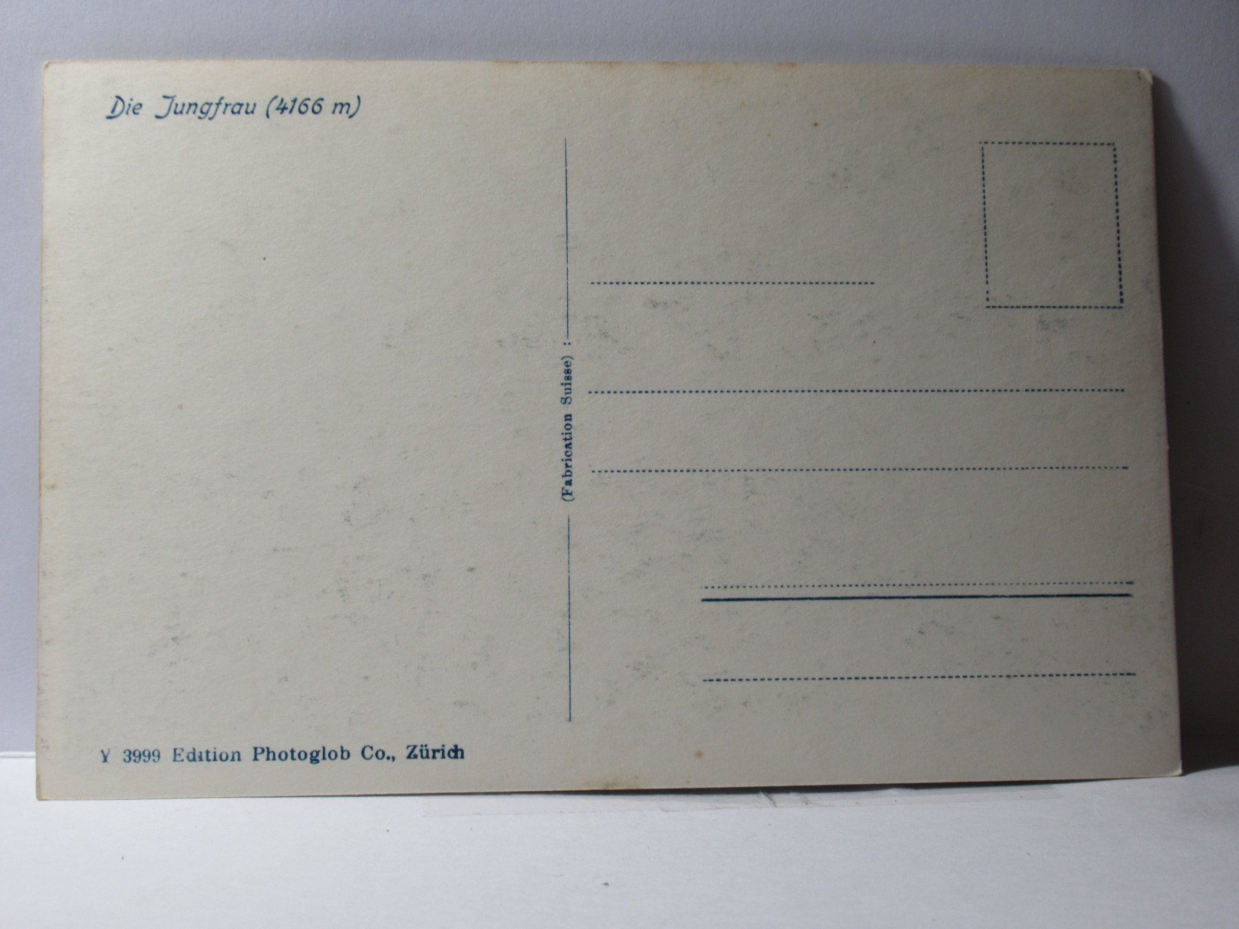 Cartoline postali: Die Jungfrau – Nuovo (secondo la descrizione) da Grenchen venduto da Bluemchen1900 1