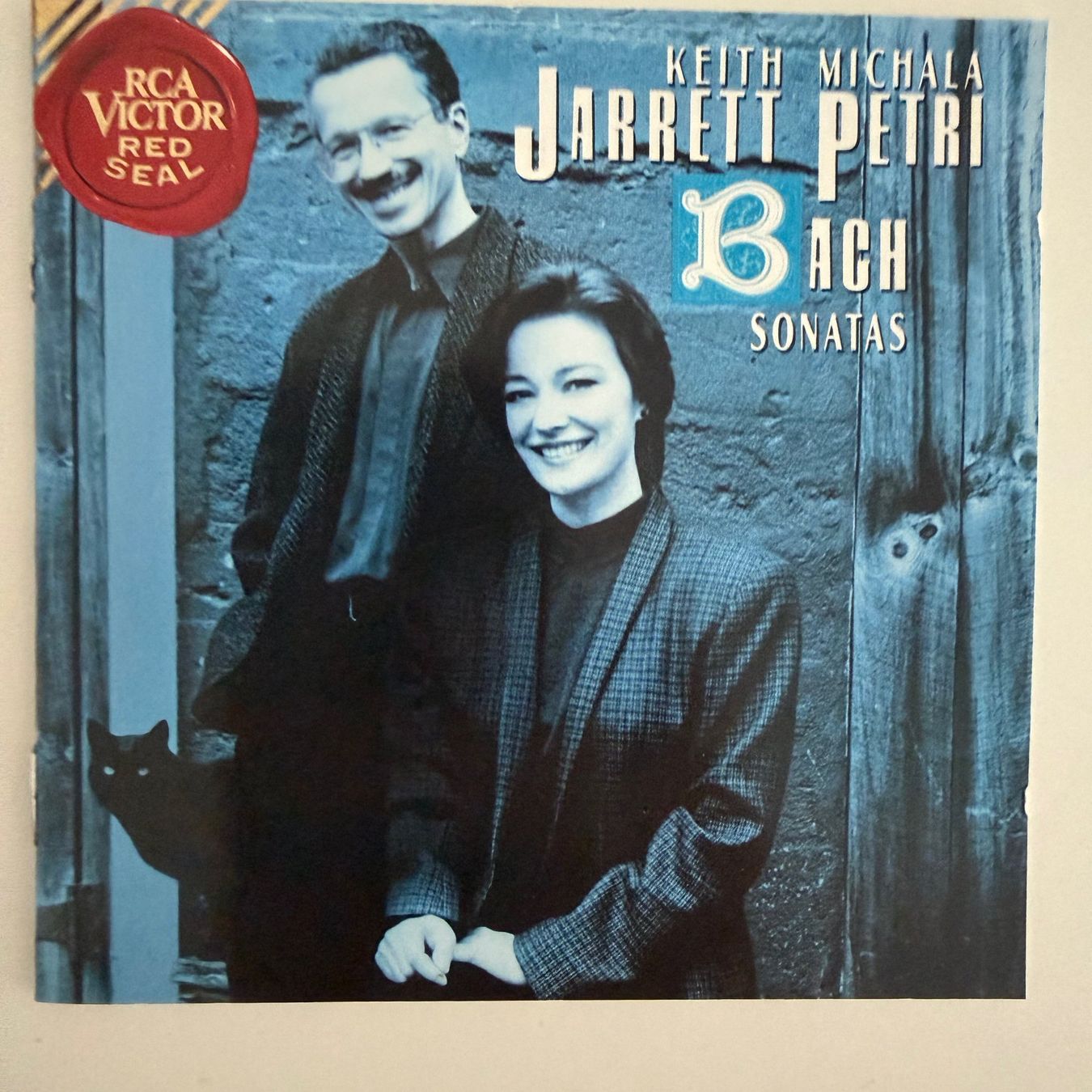 CDs: Keith Jarrett / Michala Petri – Bach Sonatas CD – Gebraucht aus Zug von Mirare9