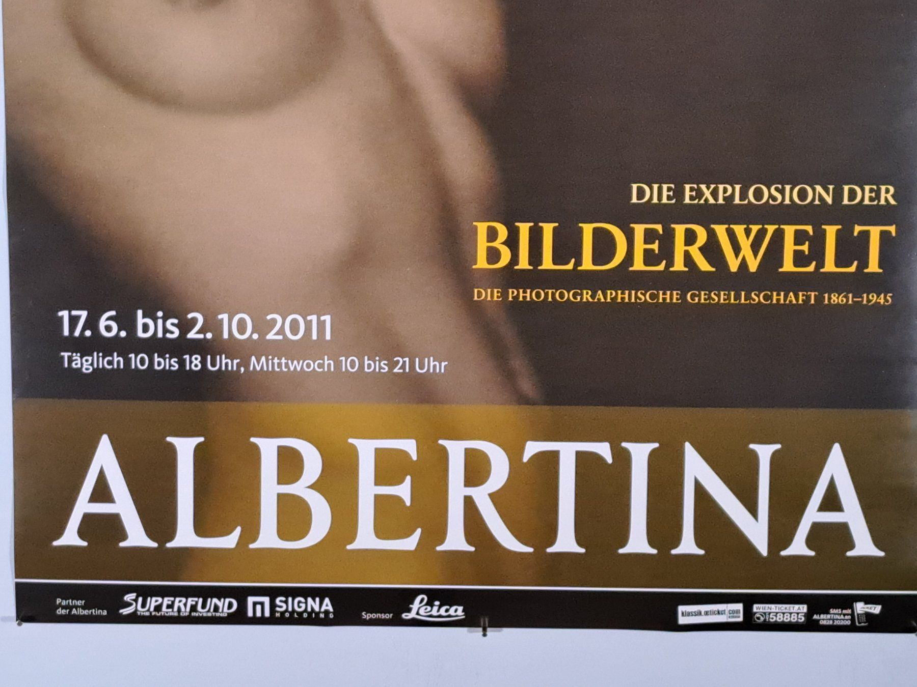 Poster & Bilder: Poster - Plakat - Wien - Die Explosion der Bilderwelt 2011 – Neu (gemäss Beschreibung) aus Zwingen von Tigertimmi 1