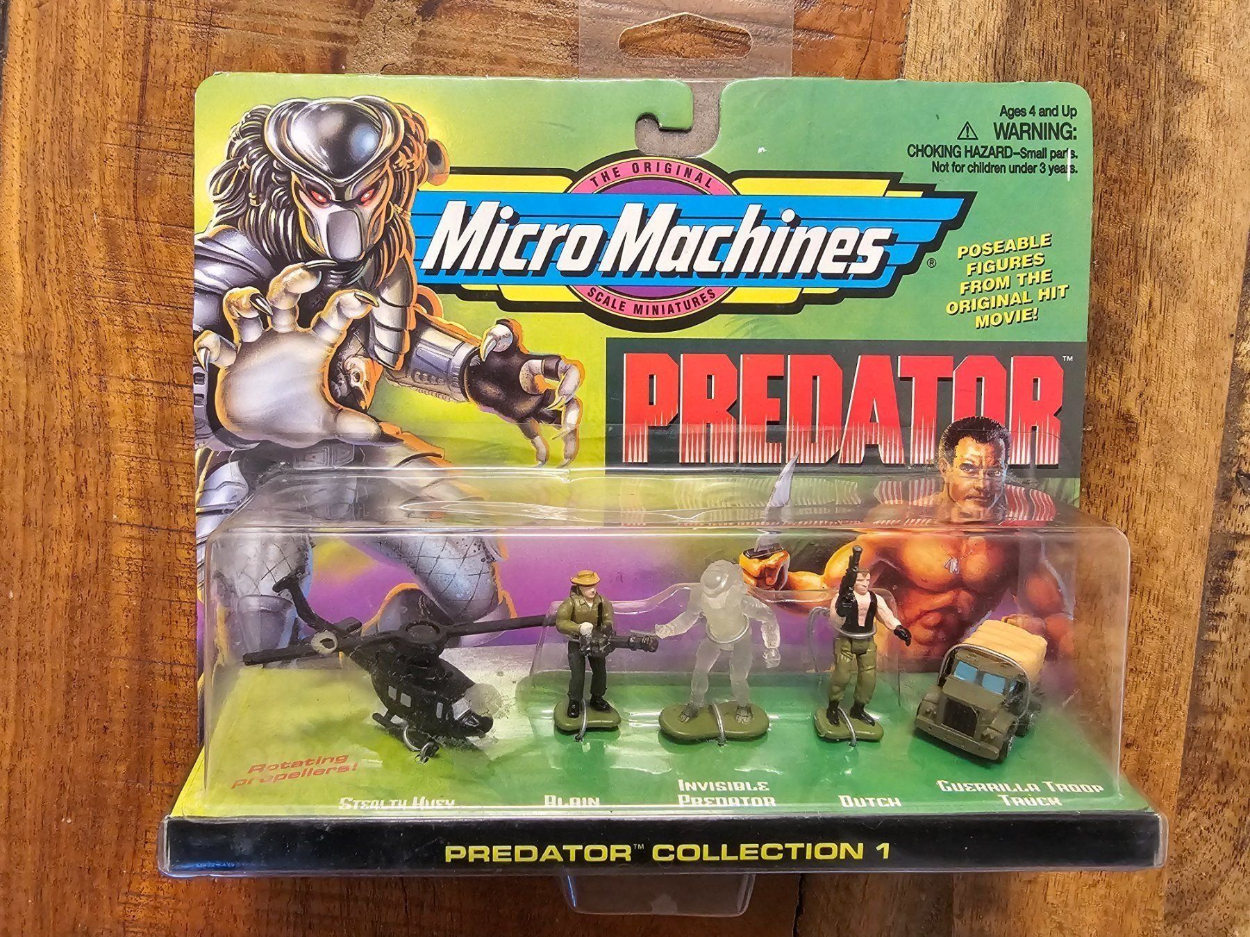 Statuette: NEU PREDATOR - MICRO MACHINES - COLLECTION 1, Vintage – Nuovo e nell'imballaggio originale da Ottenbach venduto da TimelessEmotions. 8