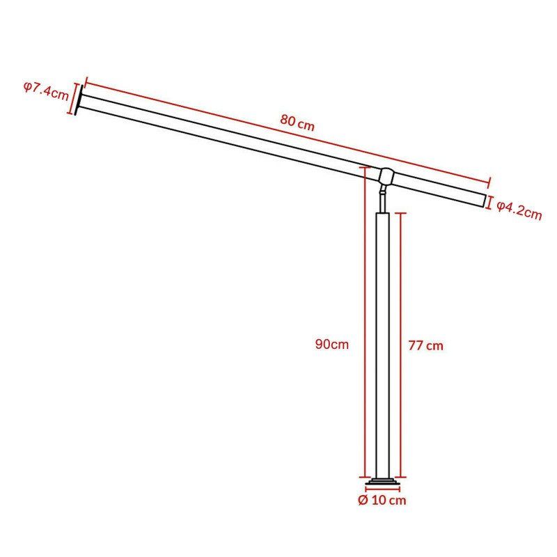 Balustrades: 57230 - Edelstahl Treppengeländer 80cm – Neuf avec emballage d'origine à Wallenwil par toesstal-vertrieb 3