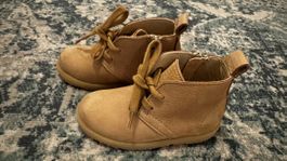 Zara/Clarks Baby Leather Ankle Boots - EU 24
