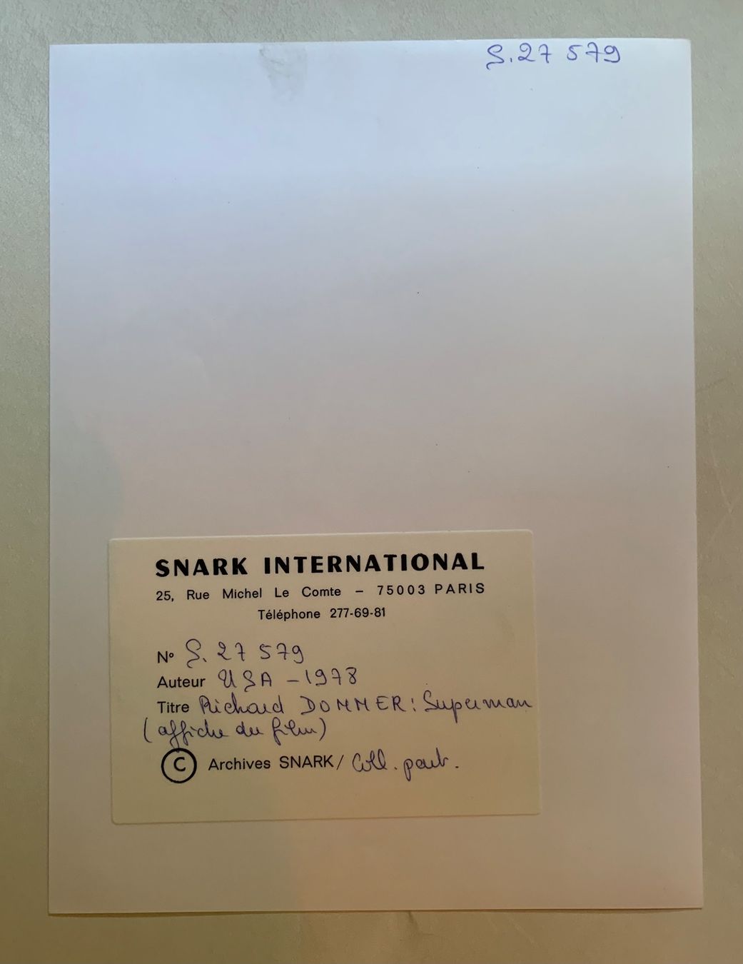 Posters & Illustrations: Foto des Plakats Superman 1978 – D'occasion à Bern par Artbrokerswitzerland 1