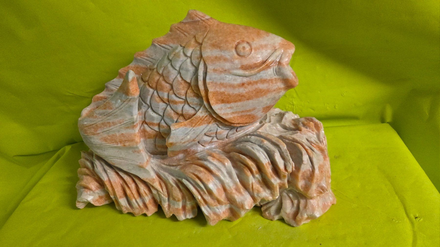 Sculture & Statue: KOI aus Marmor 40cm – Nuovo (secondo la descrizione) da Roggliswil venduto da Mabelco 7