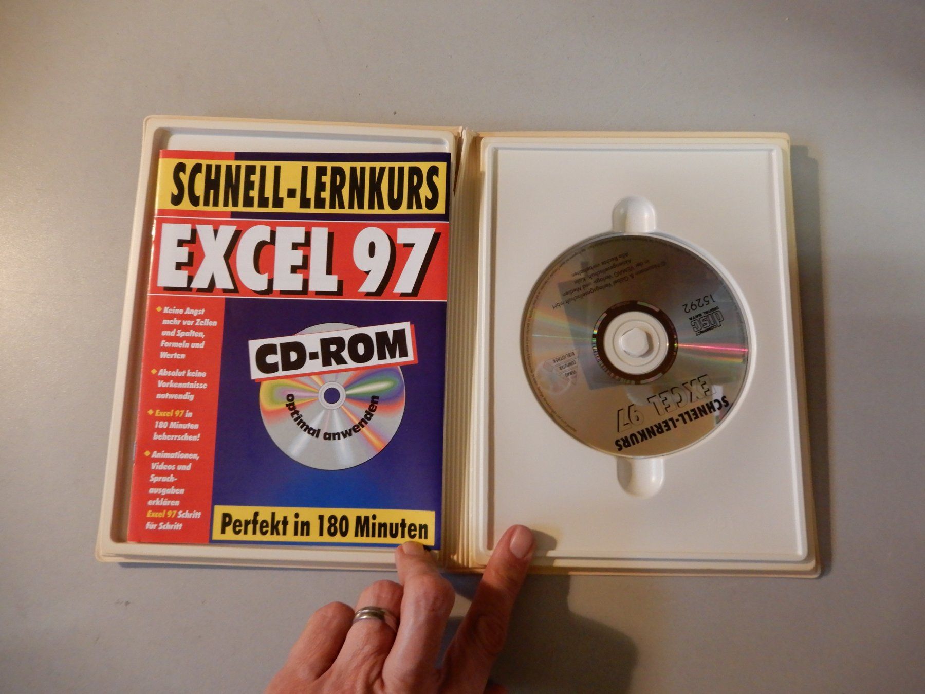 CD & DVD-Rohlinge: Excel 97 Schnell-Lernkurs mit CD-ROM – Gebraucht aus Erstfeld von Mario_boe0 1