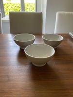LANGENTHAL MUESLI SCHUESSELI SET 3X VINTAGE WEISS