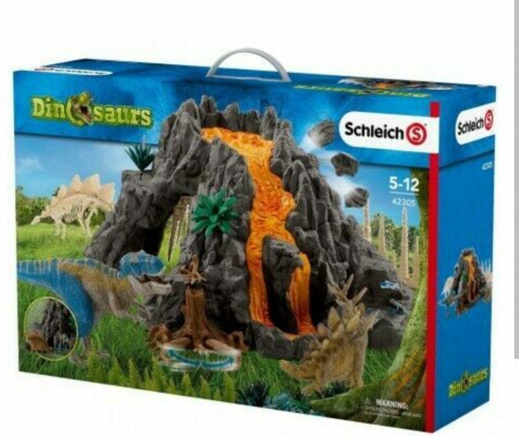 Schleich Giocattoli: Schleich Vulkan Volcano Dinosaurs 42305 – Usato da Linthal venduto da Davospainter 1