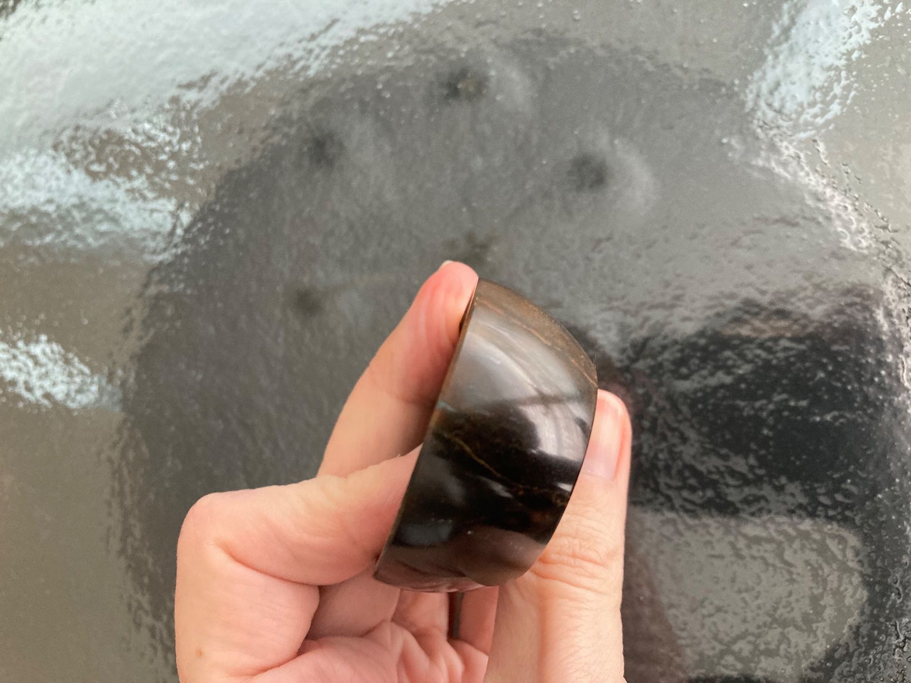 Ciotole: Wunderschöne kleine Schale aus Tigerauge – Usato da Zürich venduto da einefreude 4
