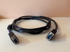 VGA Kabel schwarz 3 Meter