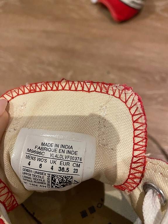 Scarpe da uomo: CONVERSE All Star Rot Gr. 36.5 – Usato da Dachsen venduto da Jay_3 4
