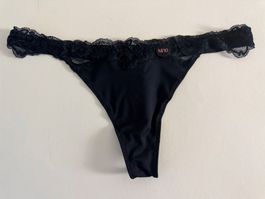 HUNKEMÖLLER, String Secret Lace, Grösse M, Farbe Schwarz