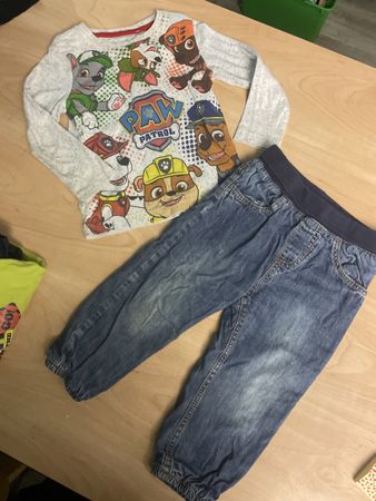 PAW Patrol Set Shirt + Thermo Jeans Gr. 92/C&A Migros
