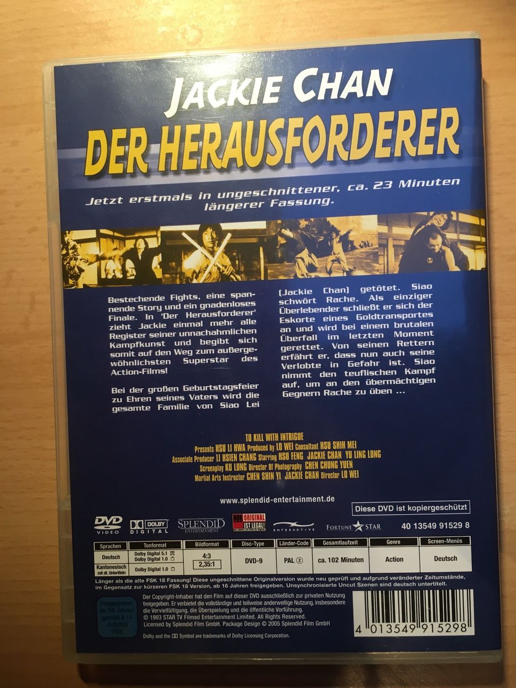 Tutti i DVDs: Jackie Chan der Herausfordere DVD – Usato da Konolfingen venduto da link09 2