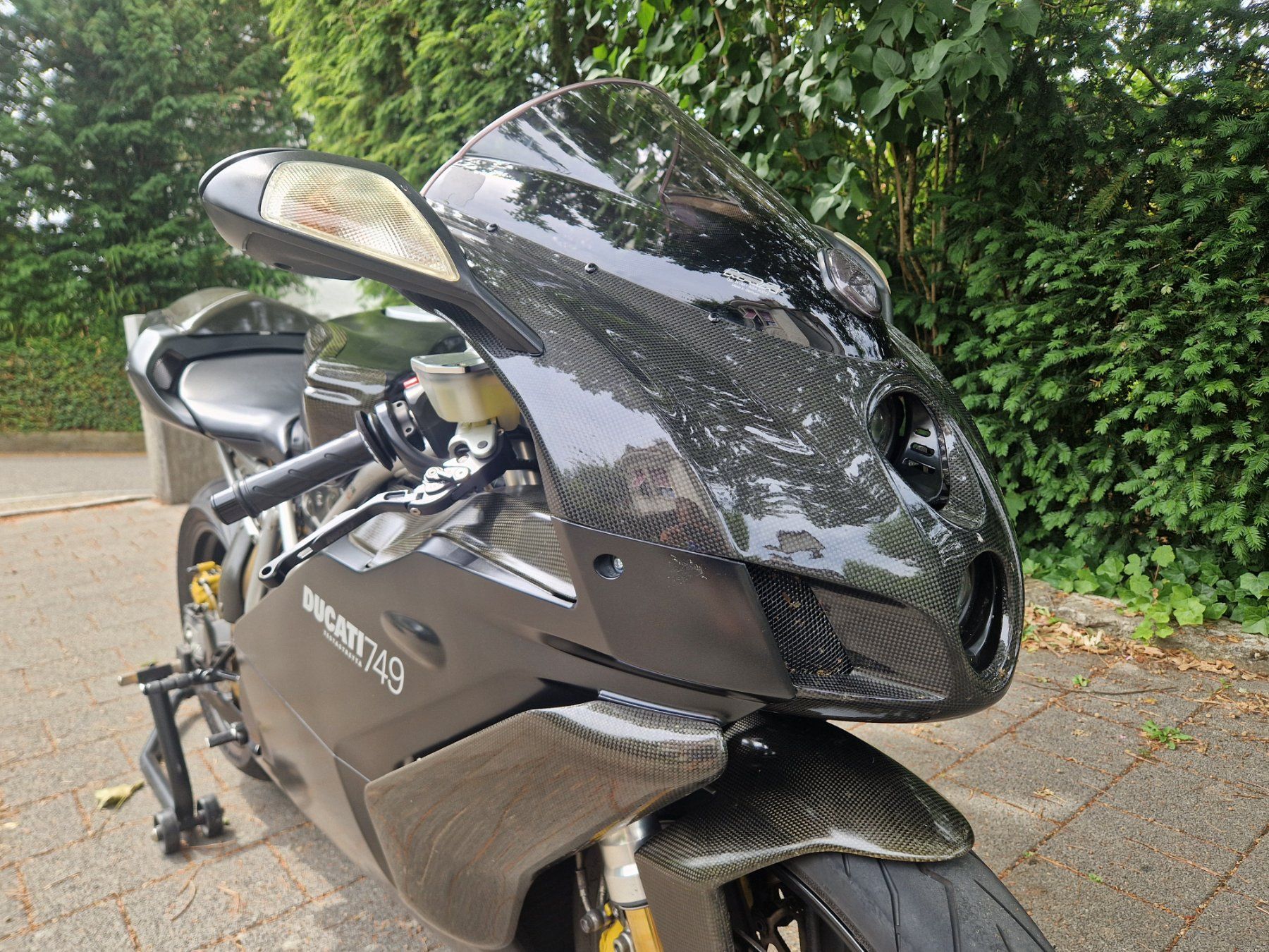 Ducati Strasse: Ducati 749 Dark mit viel Zubehör – Gebraucht aus Zofingen von Alberto_La_Mattina 3