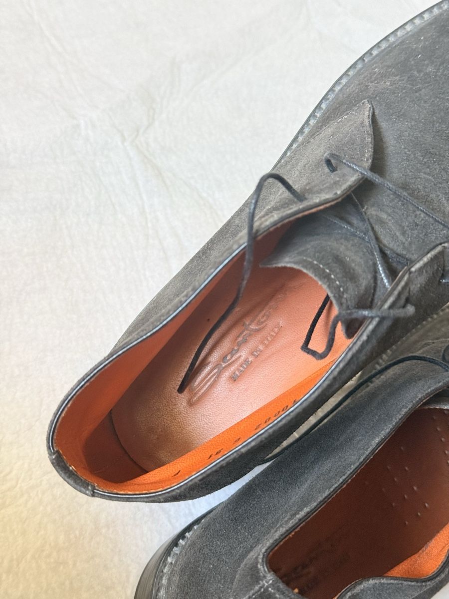 Santoni Herrenschuhe: Bottines Santoni Daim Gris Taille 9 Bon Etat – Gebraucht aus Neuchâtel von elo_t7z9 4
