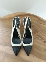 Escarpins Prada cuir bicolore taille 39 bon état