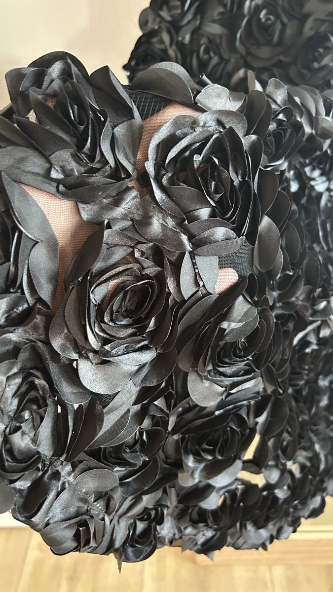 Röcke: Jupe ROTATE noire taille 36 avec roses 3D – Neu (gemäss Beschreibung) aus Arzier-Le Muids von kaczuszka 4