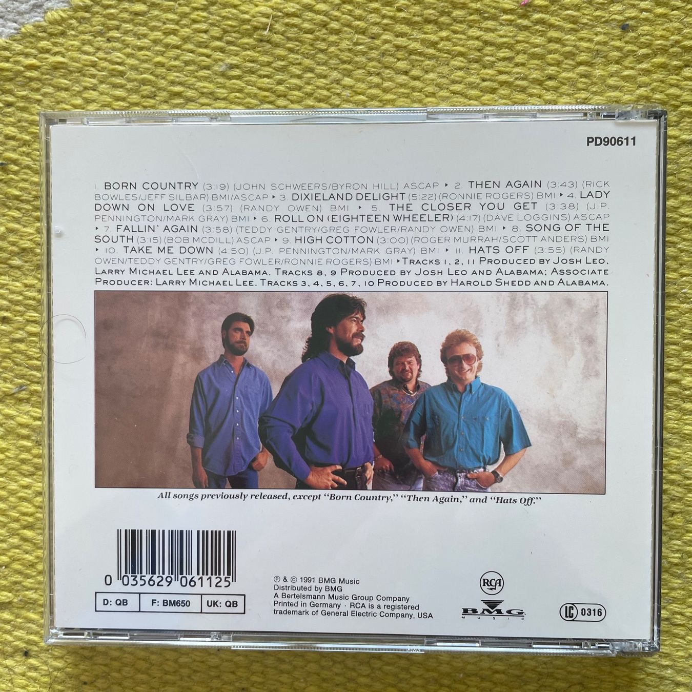 CDs: ALABAMA-GREATEST HITS II – Gebraucht aus Rorschacherberg von CD-Roli 1