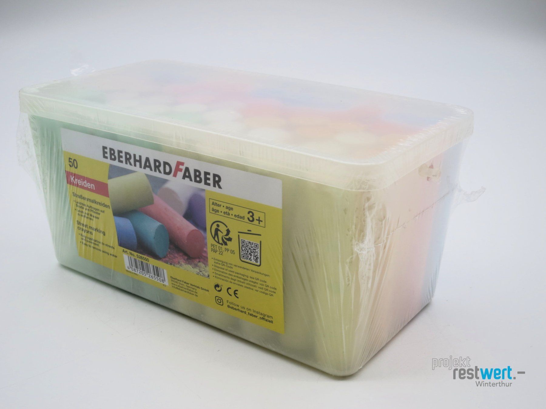 Colori: EBERHARDFABER Strassenmalkreide Eimer – Nuovo e nell'imballaggio originale da Winterthur venduto da Restwert_Winterthur 2