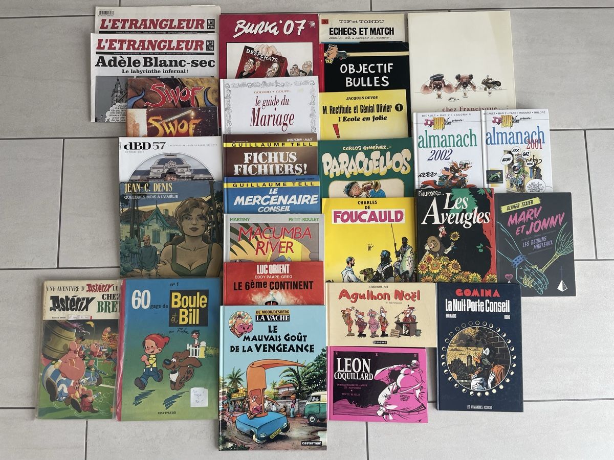 Fumetti: COMIC PAKET FRANZÖSISCH 25 Stk. – Usato da Pfungen venduto da Druller