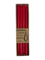 4er-Box Stabkerzen 2.2x35cm Rot