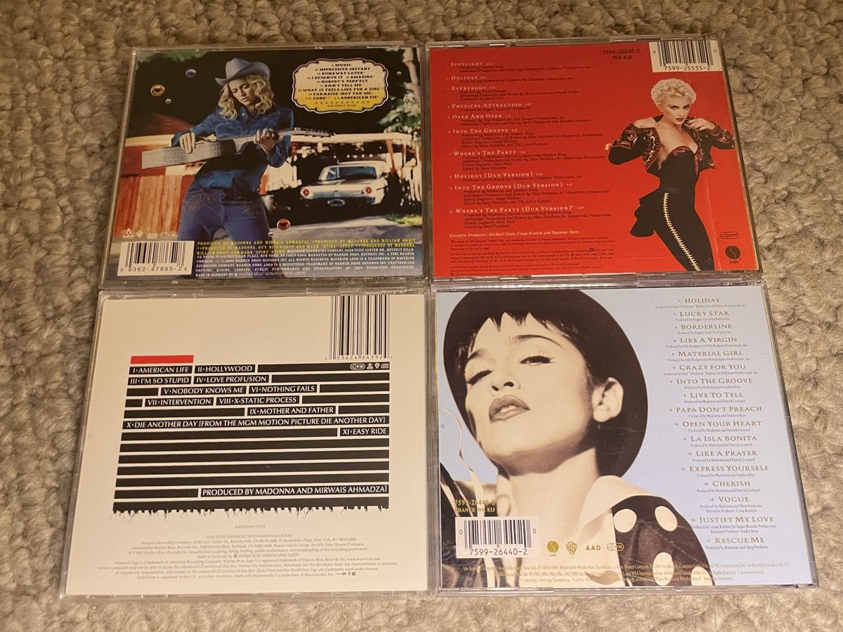 CD: 4x Madonna  – Nuovo (secondo la descrizione) da Reinach AG venduto da trigger7811 2