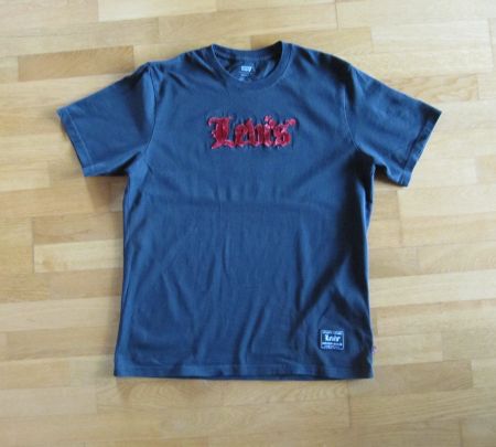 Herren T-Shirt, Lewis, schwarz, Gr. M