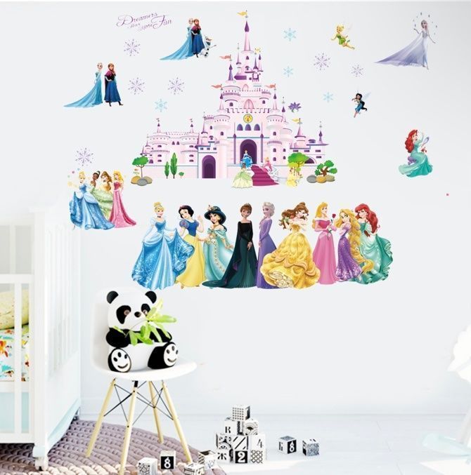 Wandtattoo Disney Prinzessinnen