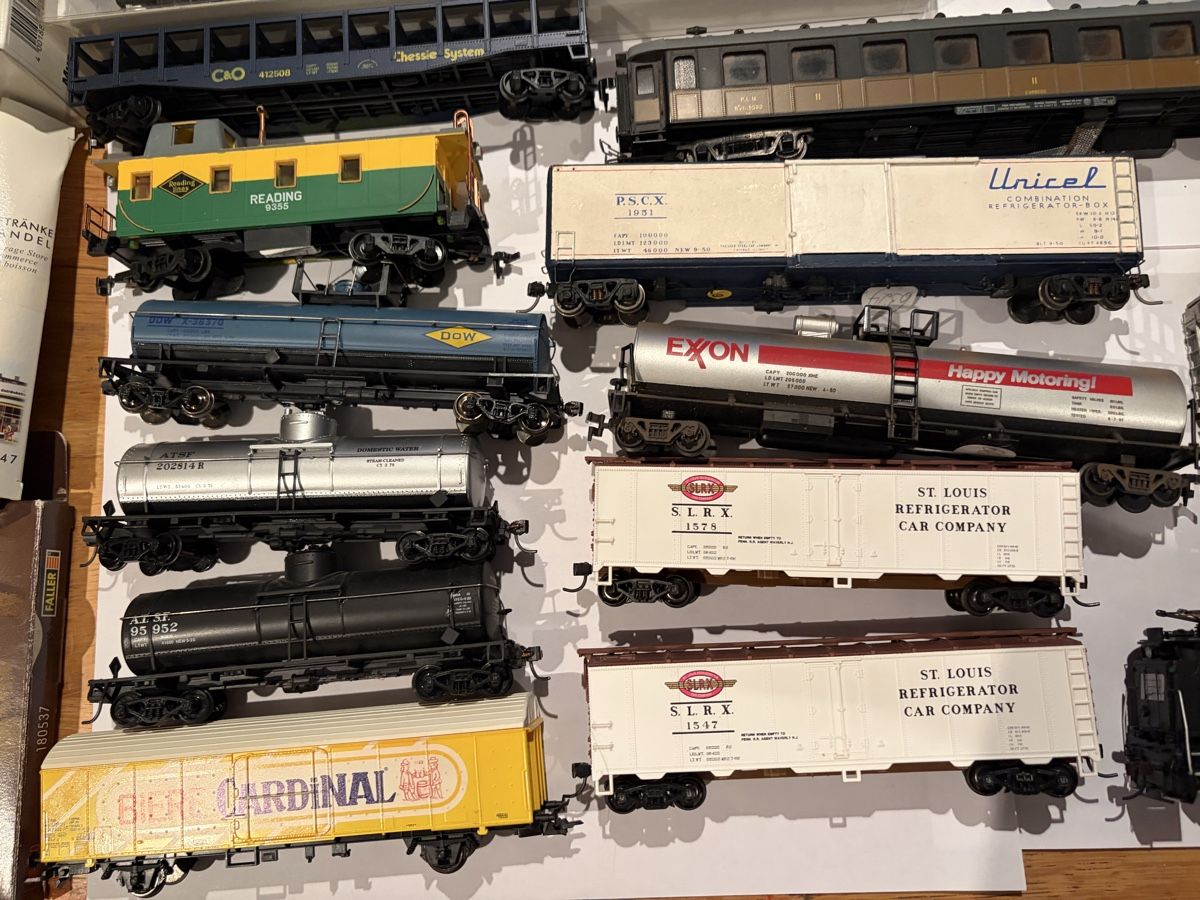 Modellini di ferrovie: Train miniature lot divers – Usato da Echallens venduto da JAR69 2