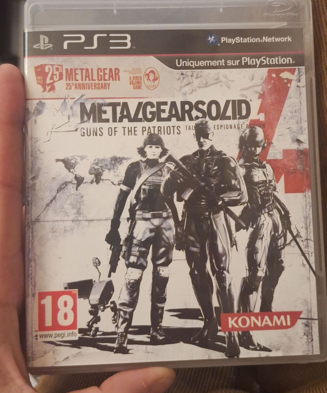 Sony Jeux: Metal Gear Solid 4 - PS3 - Édition 25e Anniversaire - Rare – D'occasion à Crans VD par Yobia8