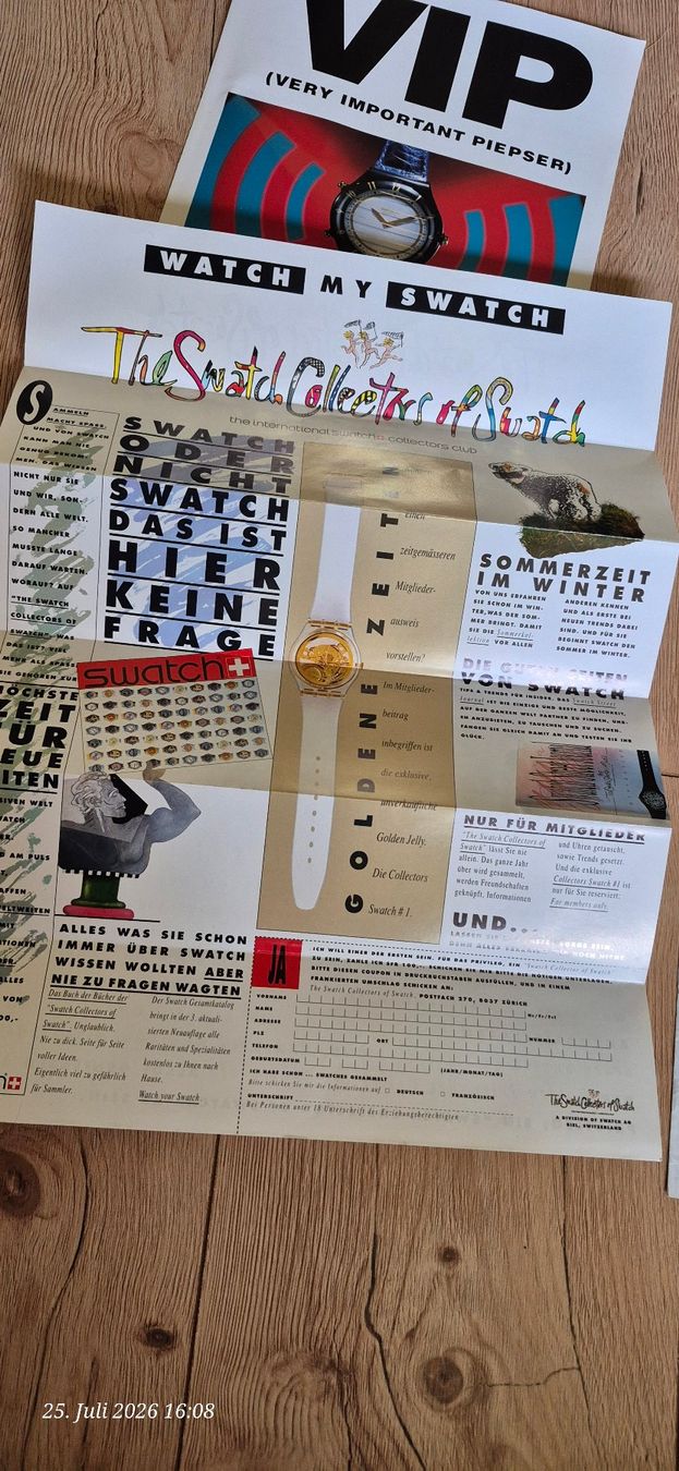 Libri: SWATCH  Uhren Katalogs-Bücher + seltene Prospekte etc. ab1Fr – Usato da Wildhaus venduto da insgi 8