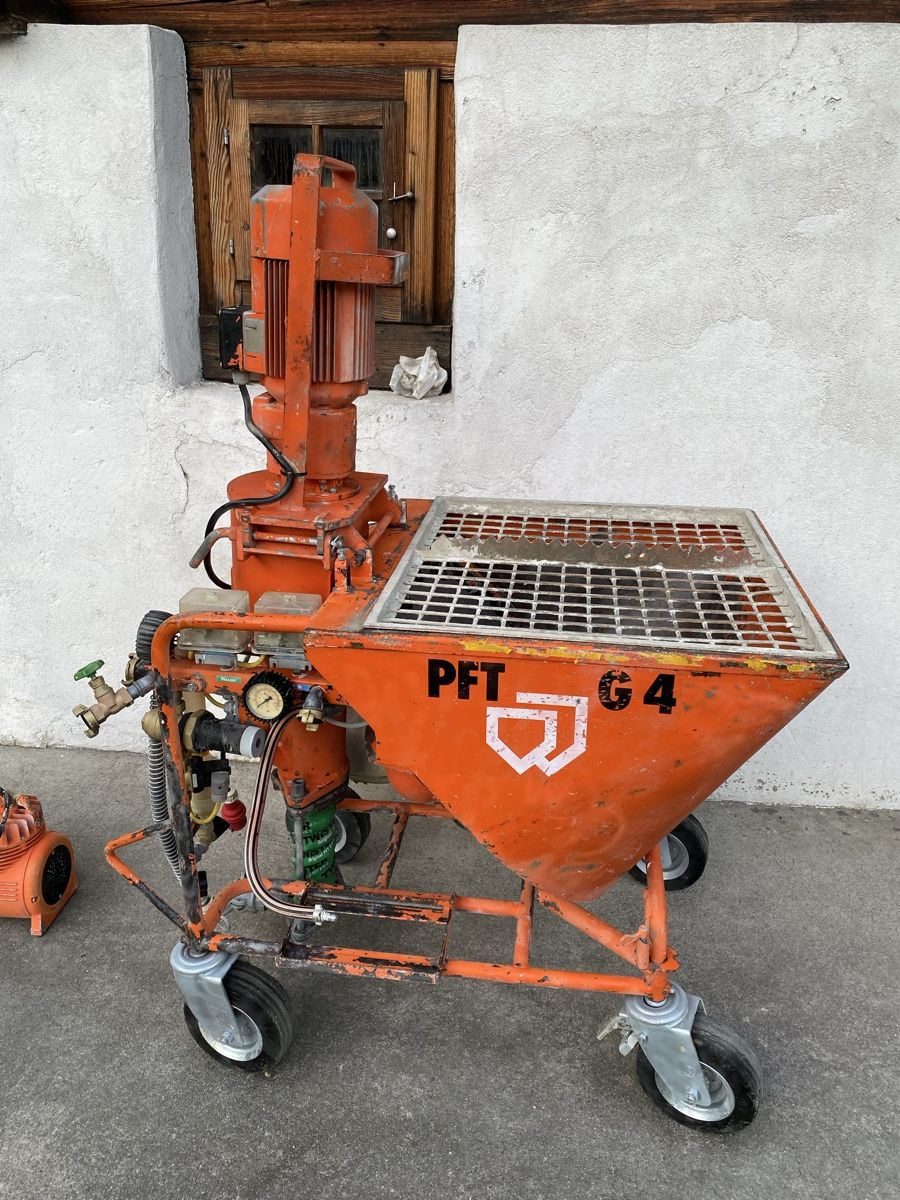 Knauf Tutte le macchine: PFT G4 Grundputz Maschine – Usato da Unterseen venduto da pipo_91 1