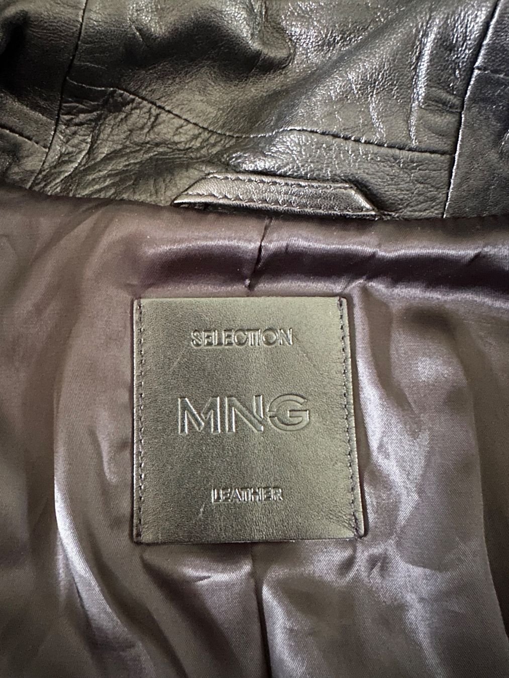 Mango Giacche: MANGO Lederjacke / Echtleder – Nuovo (secondo la descrizione) da Haldenstein venduto da enie123 6