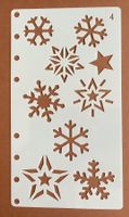 Schablone Schneeflocken neige Chablon pochoir