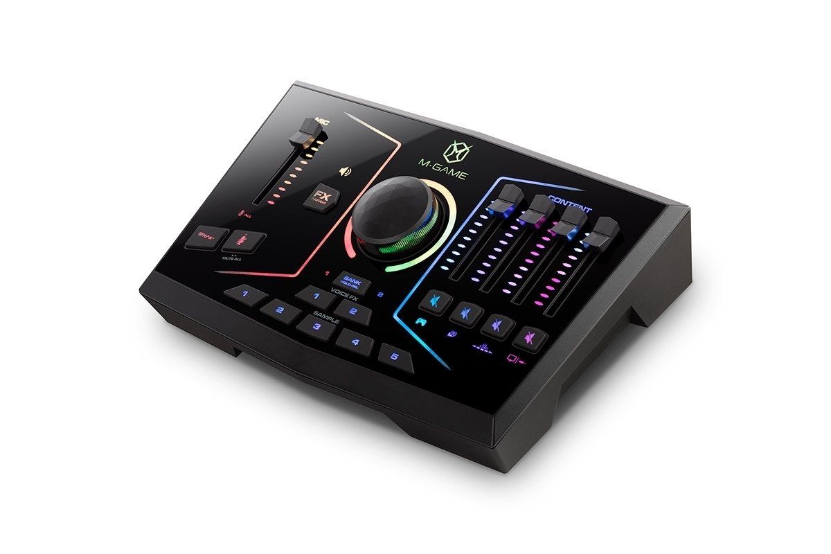 M-Audio Attrezzatura per studi di registrazione: M-GAME RGB Dual - Streaming Interface/Mixer – Nuovo e nell'imballaggio originale da Horgen venduto da Ausverkauf2000 3