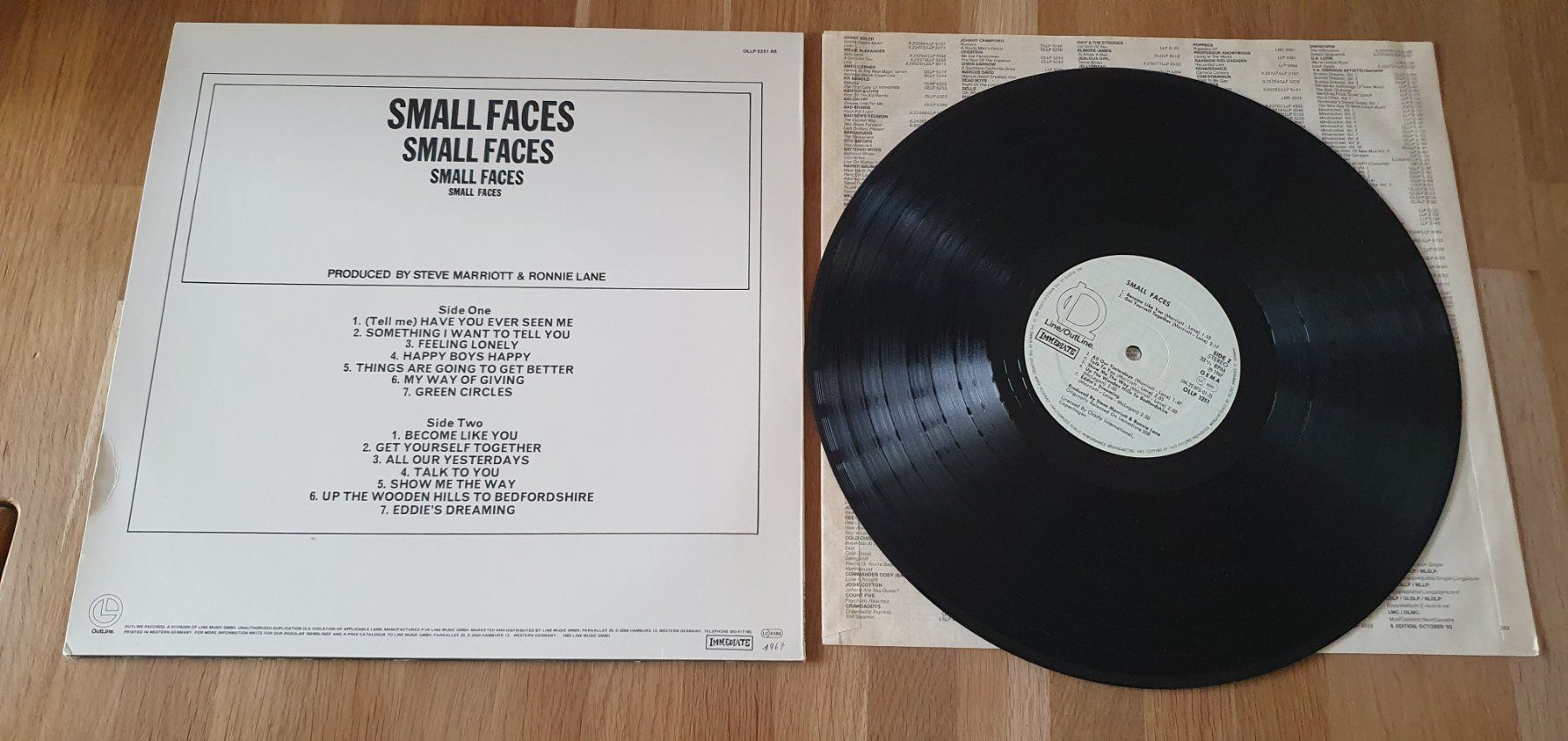 Schallplatten: SMALL FACES, Same, LP, NEUWERTIG! – Neu (gemäss Beschreibung) aus Kreuzlingen von Cdschlumpf 1