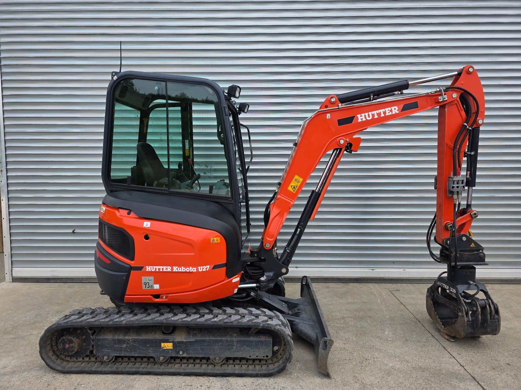 Kubota Bagger: Kubota Hutter U27 Bagger Greifer Steingreifer – Gebraucht aus Niedergösgen von MHNT 2