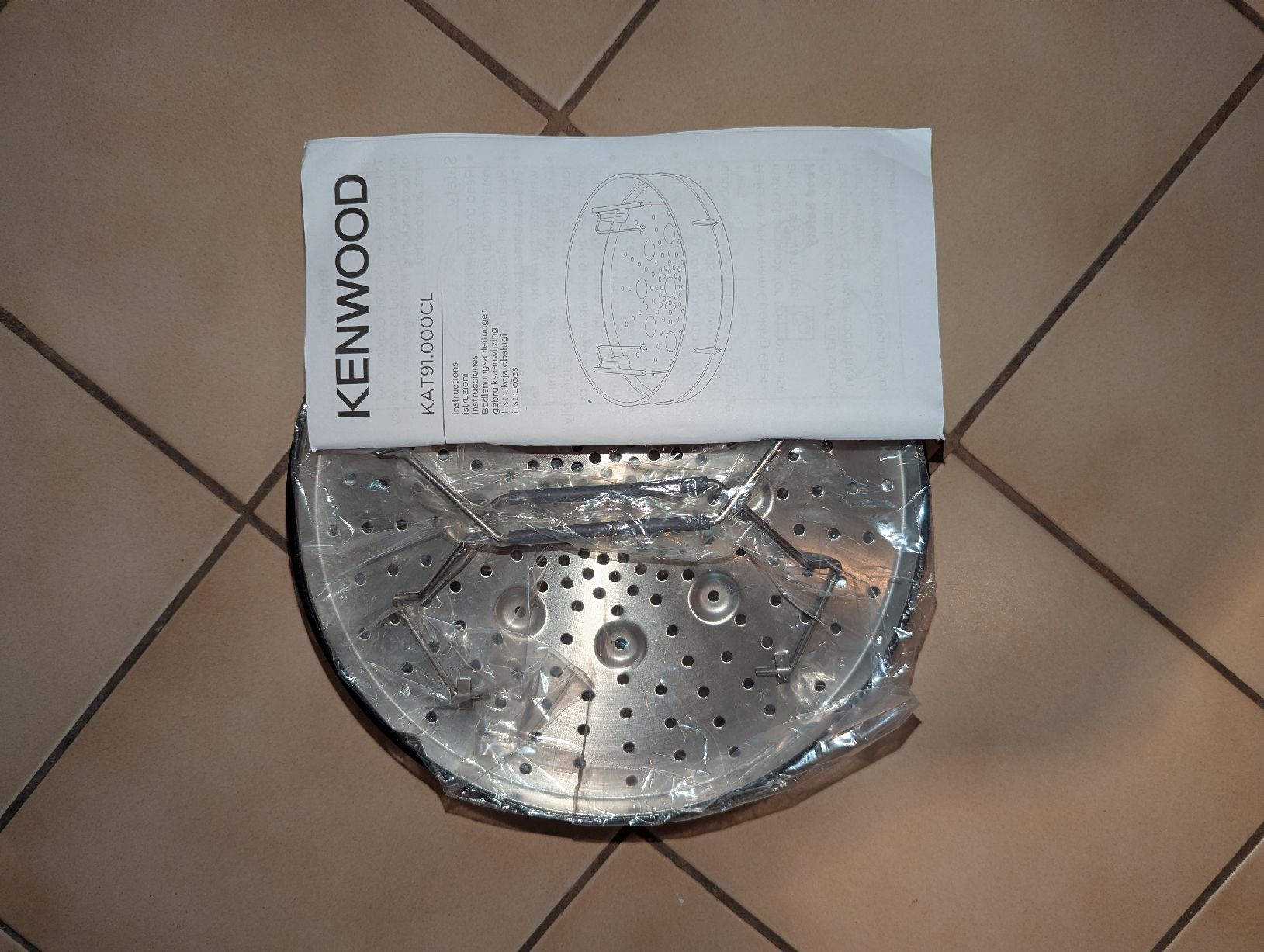 Kennwood Elettrodomestici da cucina: Dampfgarsieb von Kenwood Cocking Chef – Nuovo (secondo la descrizione) da Schönenwerd venduto da naehel 1