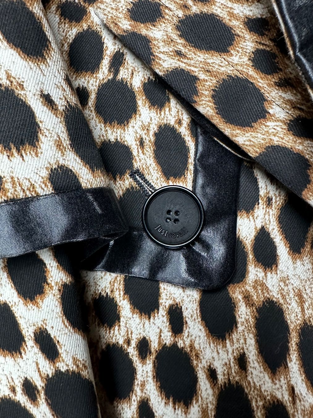 Roberto Cavalli Cappotti: Just Cavalli Leopard Print trench Coat - Size 42 IT – Usato da Vevey venduto da ledidream 6