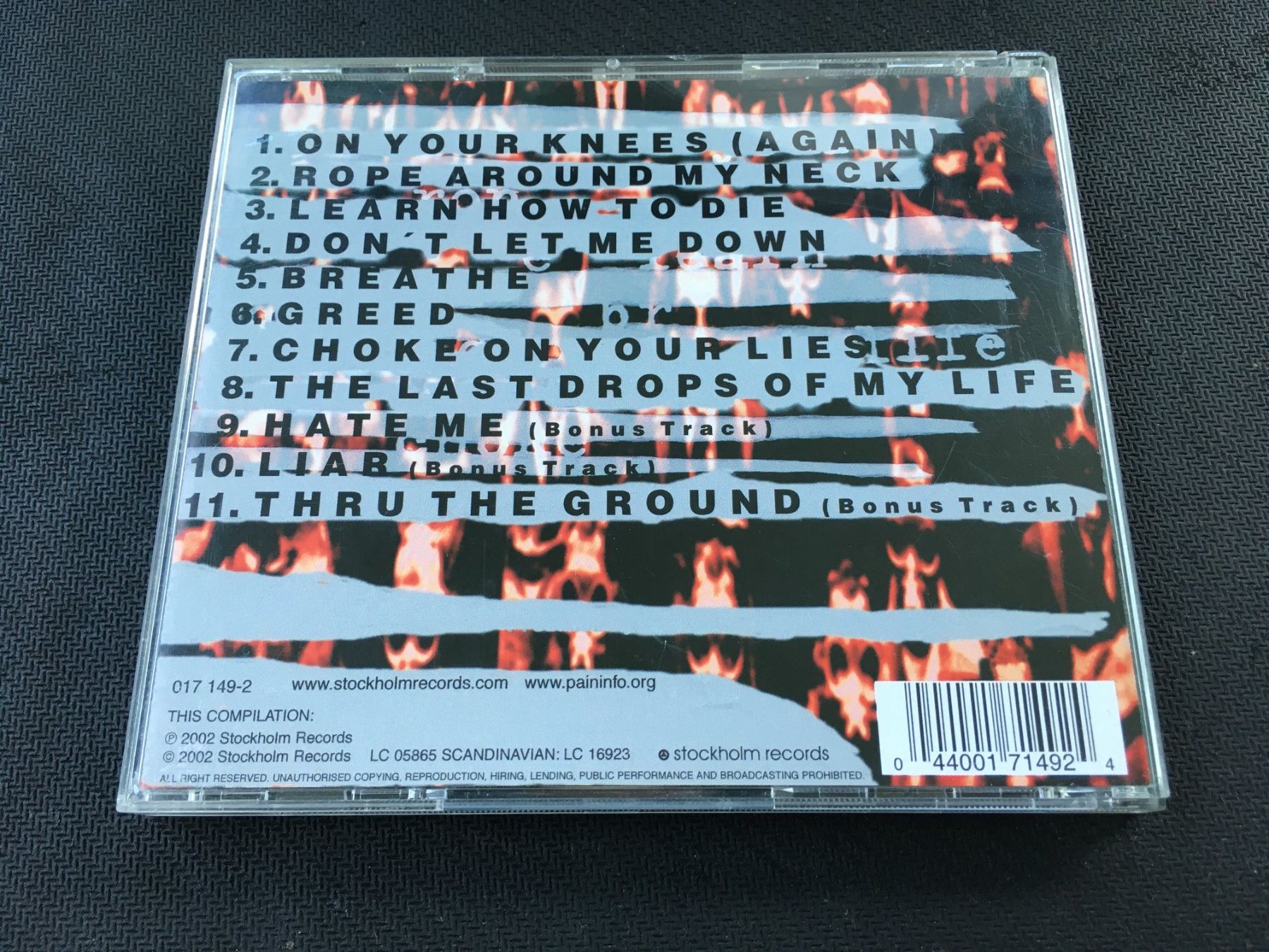 CDs: Pain -CD- – Gebraucht aus St.Gallen von MedienJoe 2
