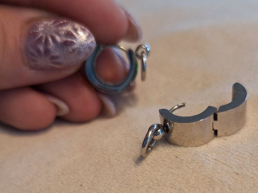 Orecchini pendenti & Orecchini a lobo: O Ring Ohrschmuck – Usato da Wetzikon ZH venduto da NaWetzi 1