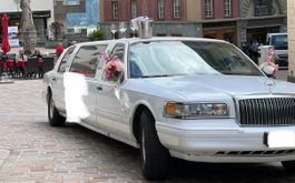 Lincoln Limousine weiss Baujahr 1996