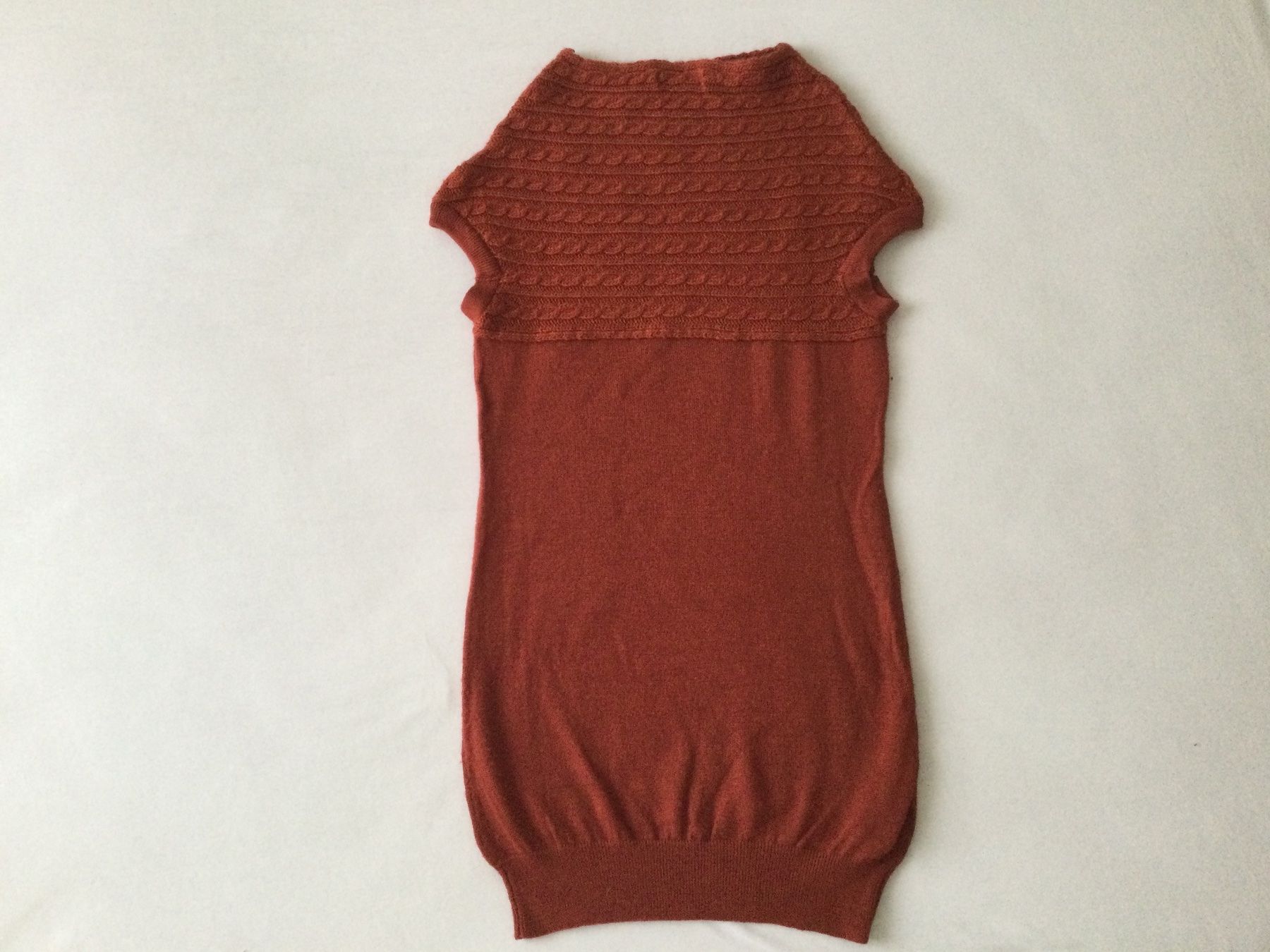 Mango Maglioni & Felpe: Langes kurzarm Pullover rostfarbig – Usato da Zürich venduto da Janakpur