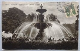 Genève, Fontaine du Jardin Anglais