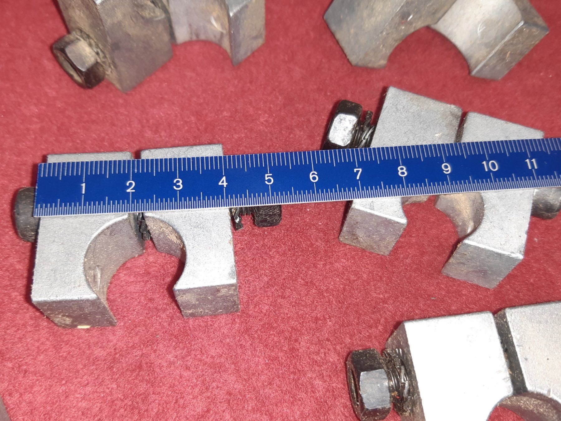 Altro per industria metallurgica: 7 Stück Klemmteile gemäss Bilder!! – Usato da Lohn-Ammannsegg venduto da Molch7 3