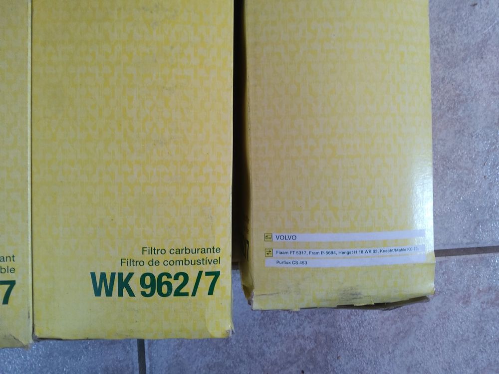 KRAFTSTOFFFILTER MANN-FILTER WK 962/7 A FÜR VOLVO FH 12,FL,FM 12,FL 12