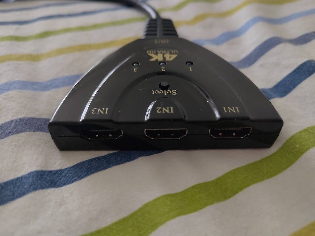 Adattatori: 3-fach 4K HDMI-Switcher – Usato da Wohlen AG venduto da gnabbr 1