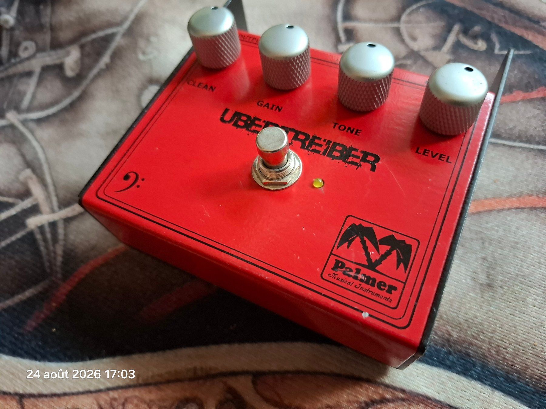 Strumenti musicali: Palmer Uebertreiber - disto - fuzz – Usato da Yverdon-les-Bains venduto da Dan00 2