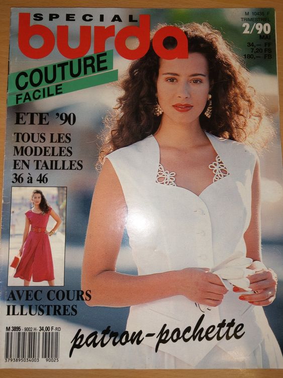 Magazine Burda Moden Spécial Carnaval & Robes De Communion - Édition De Janvier 1984, Occasion