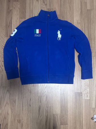 Polo Ralph Lauren Vintage Trainingsjacke – Dunkelblau 🇮🇹